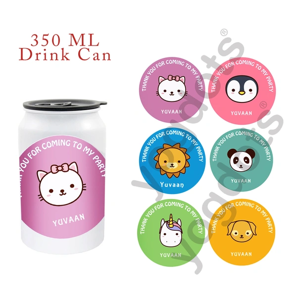 Personalized return gift Drink Can
